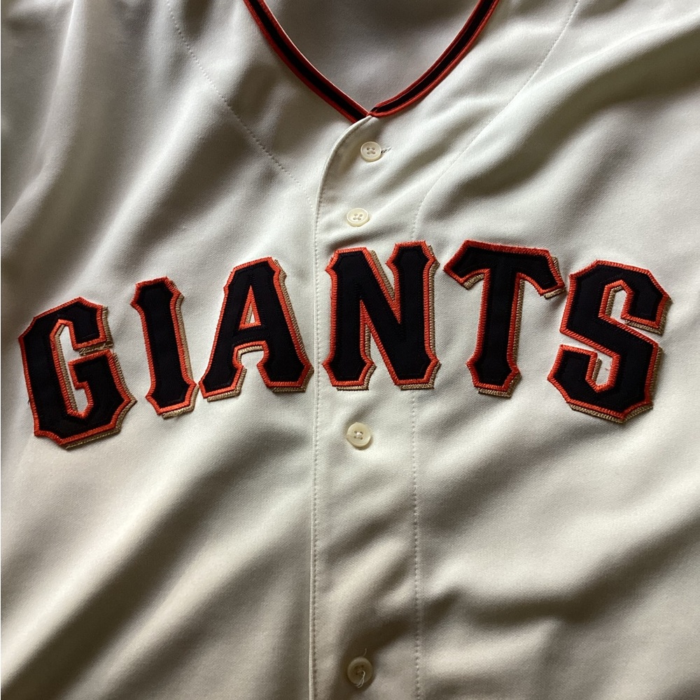 SF Giants Baseball Jersey no number on back